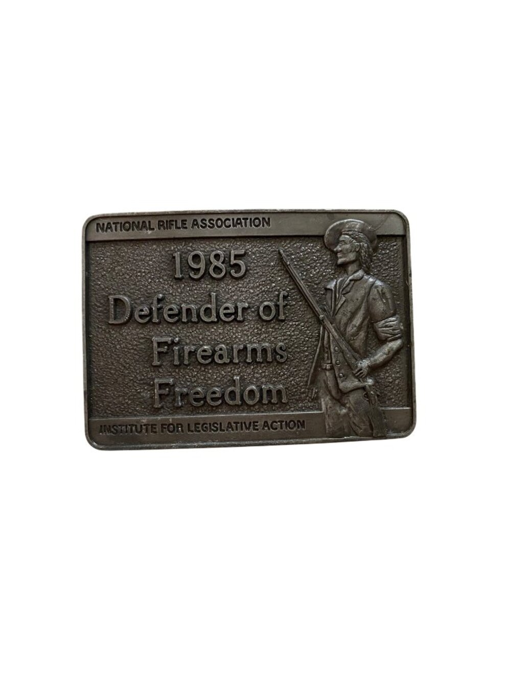 National Rifle Association 1985 Defender Of Firearms Freedom Antique Classic Lig